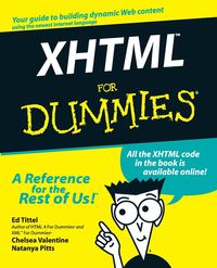 Produktbild: XHTML for Dummies [With CDROM]