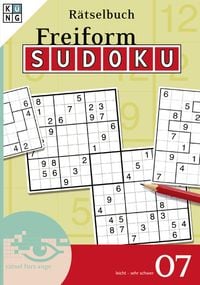 Produktbild: Freiform-Sudoku R&auml;tselbuch 07