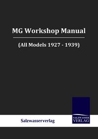 Produktbild: MG Workshop Manual