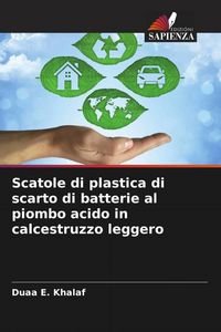 Produktbild: Scatole di plastica di scarto di batterie al piombo acido in calcestruzzo leggero