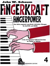 Bild vom Artikel Fingerkraft. Progressiv geordnete technische Übungen für Klavier oder Orgel / Fingerkraft 4 vom Autor John W. Schaum