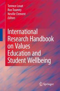 Produktbild: International Research Handbook on Values Education and Student Wellbeing