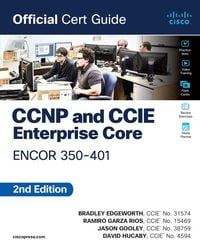 Produktbild: CCNP and CCIE Enterprise Core ENCOR 350-401 Official Cert Guide