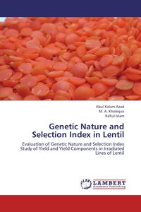 Produktbild: Genetic Nature and Selection Index in Lentil