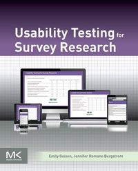 Produktbild: Usability Testing for Survey Research