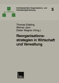 Produktbild: Reorganisationsstrategien in Wirtschaft und Verwaltung