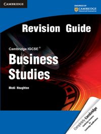 Produktbild: Houghton, M: Cambridge IGCSE Business Studies Revision Guide