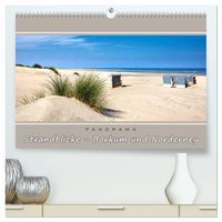 Produktbild: Strandblicke Borkum und Norderney (hochwertiger Premium Wandkalender 2027 DIN A2 quer), Kunstdruck in Hochglanz