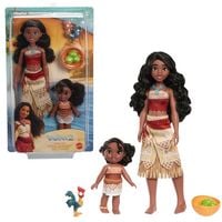 Produktbild: Disney Vaiana 2 Schwesternset Vaiana und Simea mit 2 Modepuppen und 3 Zubehörteilen, inspiriert vom Film
