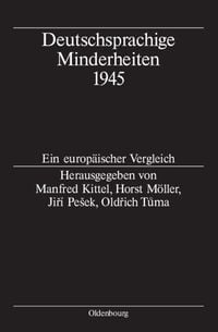 Produktbild: Deutschsprachige Minderheiten 1945