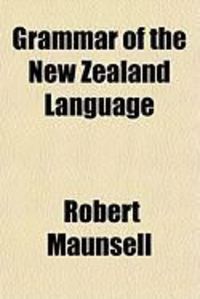 Produktbild: Grammar of the New Zealand Language