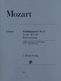 Produktbild: Wolfgang Amadeus Mozart - Violinkonzert Nr. 2 D-dur KV 211