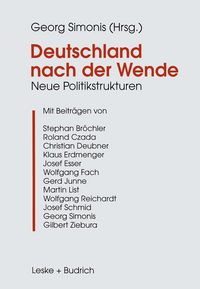 Produktbild: Deutschland nach der Wende