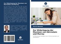 Produktbild: Zur Widerlegung der Maximen von Herrnstein und Murray