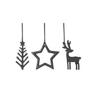 Produktbild: Villeroy & Boch Christmas Chic Deko-H&auml;nger, 3-teilig