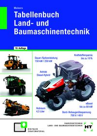 Produktbild: Tabellenbuch Land- und Baumaschinentechnik