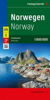 Produktbild: Freytag & berndt Stra&szlig;enkarte Norwegen 1:600.000