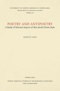 Produktbild: Poetry and Antipoetry
