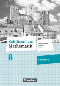 Produktbild: Schl&uuml;ssel zur Mathematik 8 HE L&ouml;s. z. SB