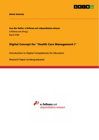 Produktbild: Digital Concept for "Health Care Management I"