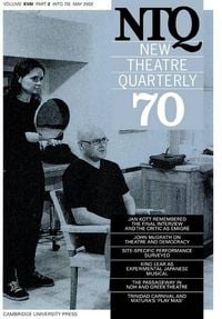Produktbild: New Theatre Quarterly 70 V18 P