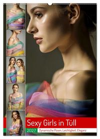 Produktbild: Sexy Girls in T&uuml;ll (Wandkalender 2027 DIN A2 hoch), CALVENDO Monatskalender