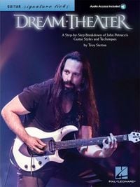 Produktbild: Dream Theater - Signature Licks a Step-By-Step Breakdown of John Petrucci's Guitar Styles and Techniques Book/Online Audio