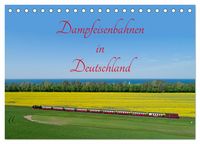 Produktbild: Dampfeisenbahnen in Deutschland (Tischkalender 2026 DIN A5 quer), CALVENDO Monatskalender