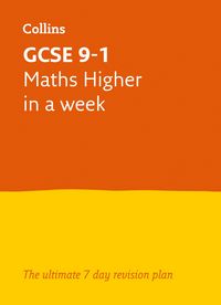 Produktbild: Gcse 9-1 Math H 1wk Pb