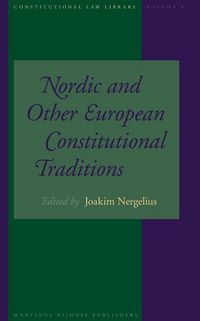 Produktbild: Nordic and Other European Constitutional Traditions