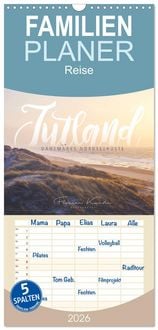 Produktbild: Familienplaner 2026 - Jutland - D&auml;nemarks Nordseek&uuml;ste mit 5 Spalten (Wandkalender, 21 x 45 cm) CALVENDO