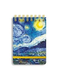 Produktbild: Notizblock mit Spiralbindung: Vincent van Gogh, Sternennacht