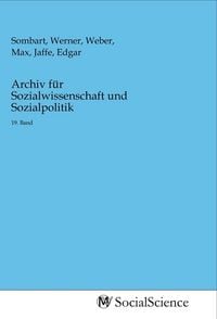 Produktbild: Archiv f&uuml;r Sozialwissenschaft und Sozialpolitik
