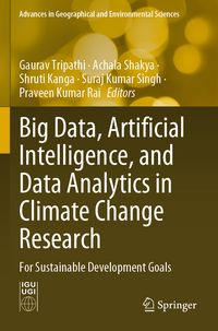 Produktbild: Big Data, Artificial Intelligence, and Data Analytics in Climate Change Research