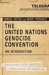 Produktbild: United Nations Genocide Conven