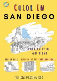 Produktbild: San Diego Coloring Book