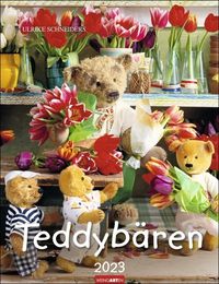 Bild vom Artikel Teddybären-Kalender 2023. Foto-Wandplaner mit niedlichen Teddys. Jeden Monat ein liebevoll arrangiertes Bären-Foto im Format 30x39 cm. Mit Platz zum vom Autor Ulrike Schneiders