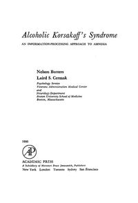 Produktbild: Alcoholic Korsakoff's Syndrome
