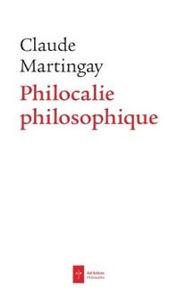 Produktbild: Philocalie philosophique