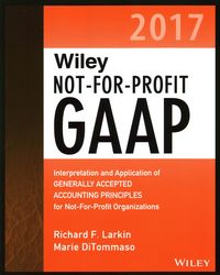 Produktbild: Wiley Not-for-Profit GAAP 2017