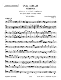 Produktbild: Handel, G: Messias / Messiah Hwv 56 (Violoncello and Doubleb