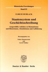 Produktbild: Staatensystem und Geschichtsschreibung.