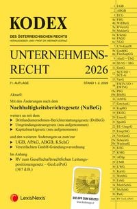 Produktbild: KODEX Unternehmensrecht 2026