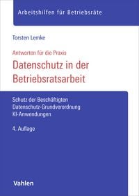 Produktbild: Datenschutz in der Betriebsratsarbeit