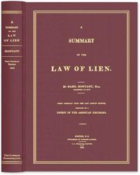 Produktbild: A Summary of the Law of Lien 2008