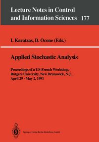 Produktbild: Applied Stochastic Analysis