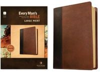 Produktbild: NLT Every Man's Bible, Large Print, Filament Enabled, Tutone (Leatherlike, Brown/Tan, Red Letter)