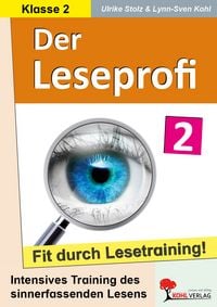 Produktbild: Der Leseprofi - Fit durch Lesetraining / Klasse 2