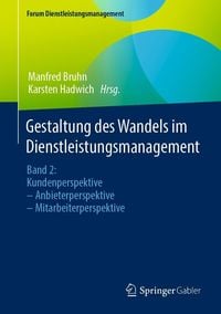 Produktbild: Gestaltung des Wandels im Dienstleistungsmanagement
