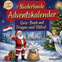 Produktbild: Niederlande-Adventskalender: Quiz-Buch mit Fragen und R&auml;tsel